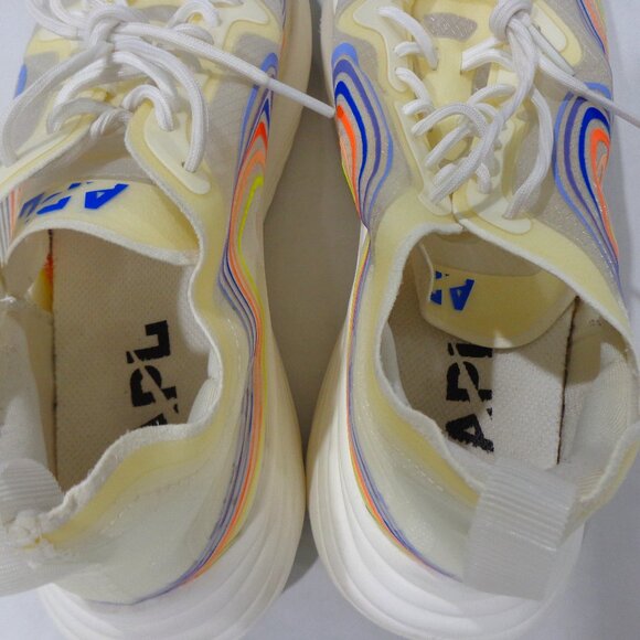 APL Athletic Propulsion Labs Streamline Clear Rainbow Shoes Women's Size 11 - Picture 5 of 7